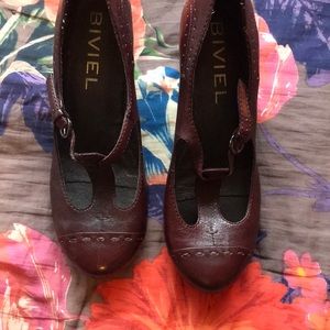 Bivel Anthropologie Short Chunky Heel (36.5/6.5)